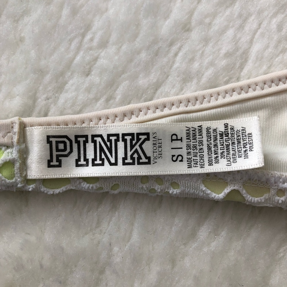 Victoria’s Secret PINK | Halter Push-up Rainbow Bikini Top - Picture 9 of 10